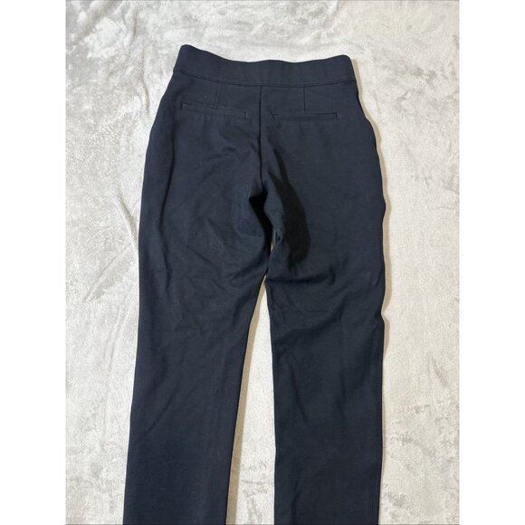 SPANX SuperSmooth 20254R PerfectFit Ponte Slim Straight Pant Black, Size S - Picture 9 of 12